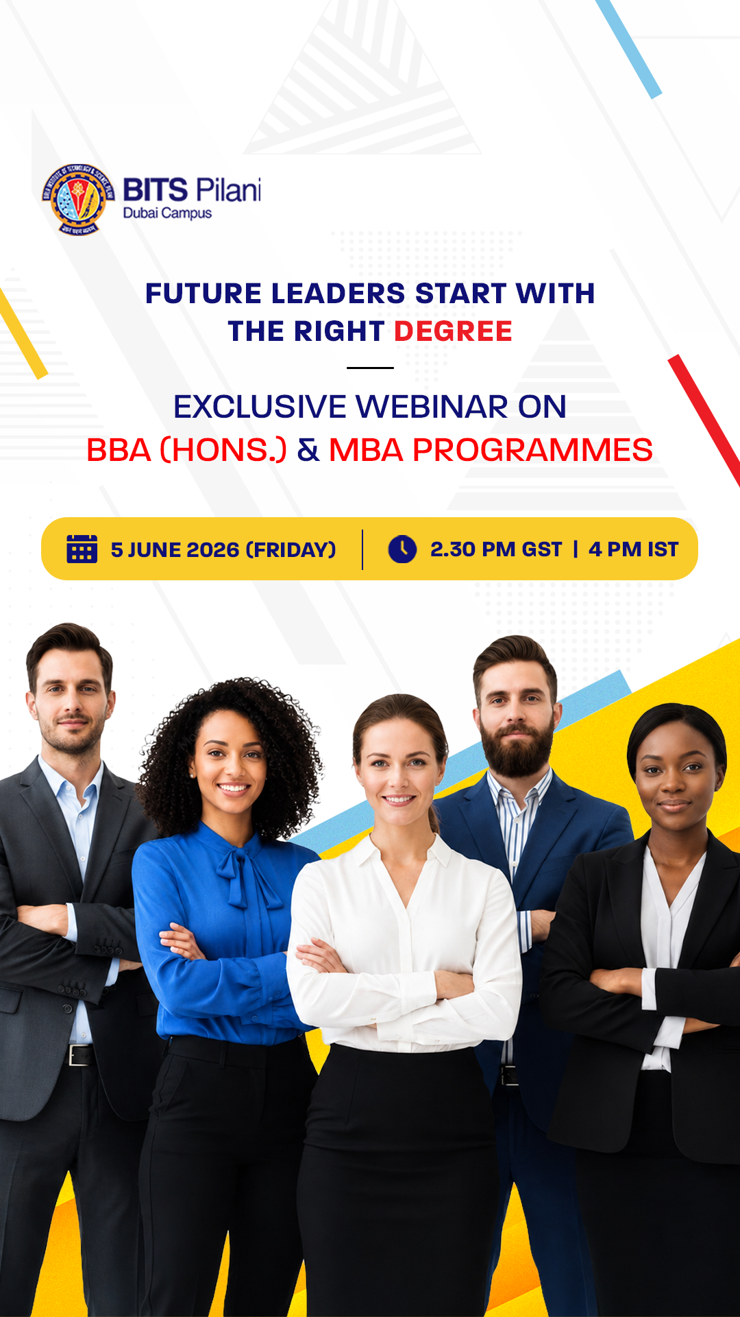 BITS Pilani Dubai Campus Facebook ad