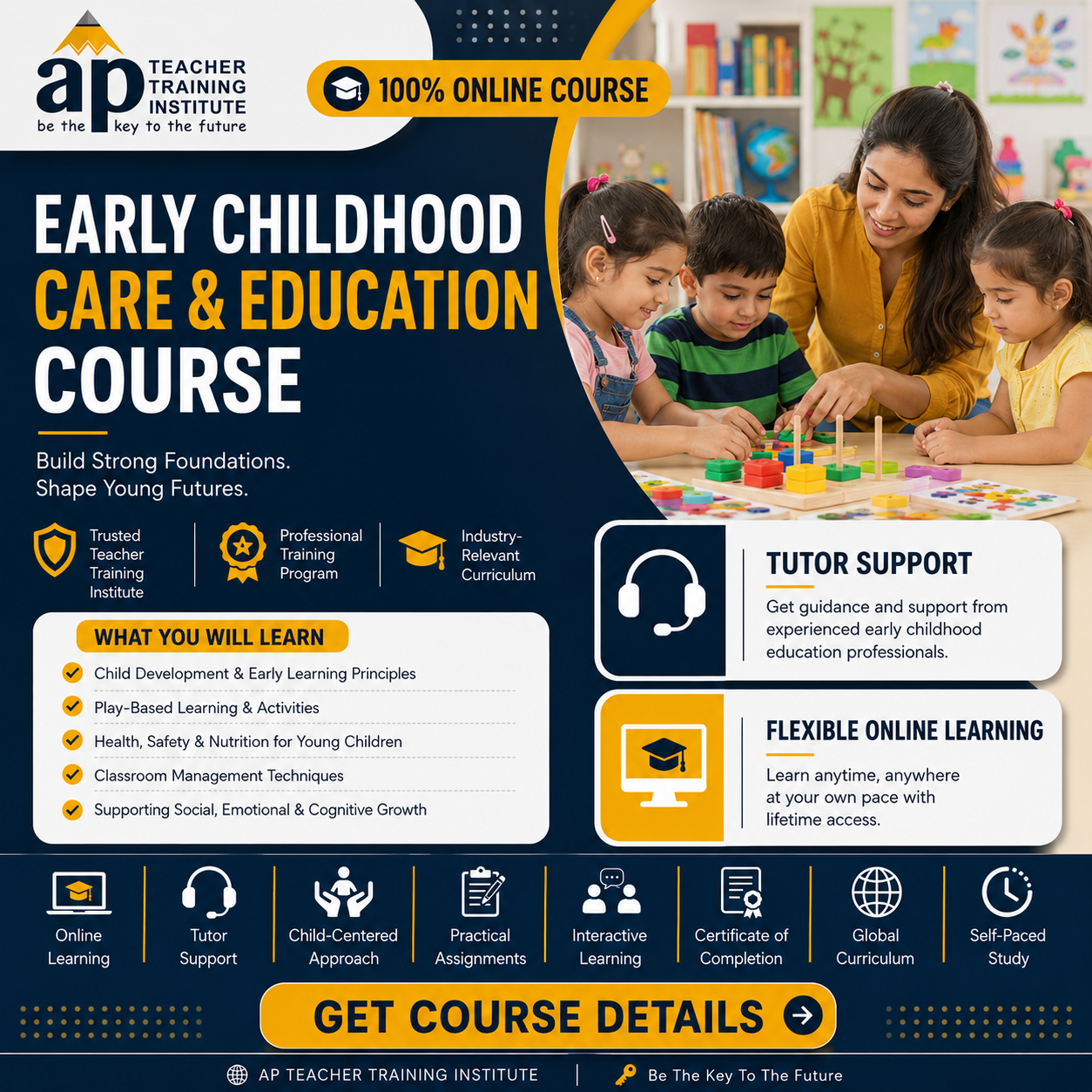 APTTI - AP Teacher Training Institute Facebook ad: Build Your Teaching Career With Expert Training