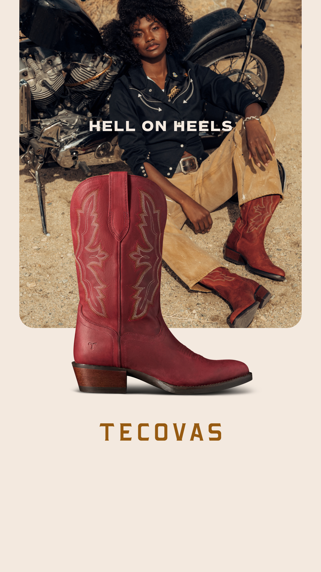 Tecovas Facebook ad