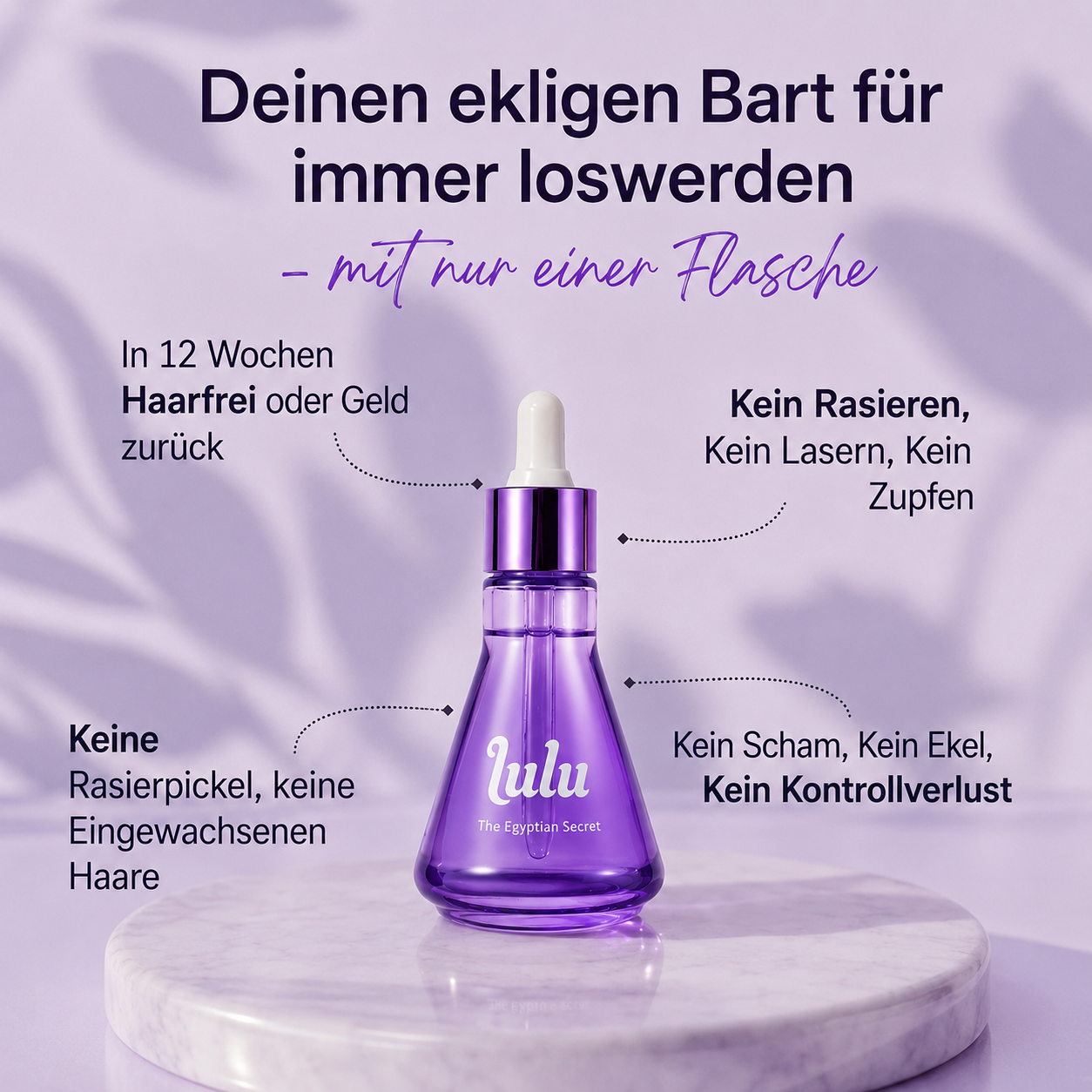 Lulu Facebook ad: Hier zu LULU Stop