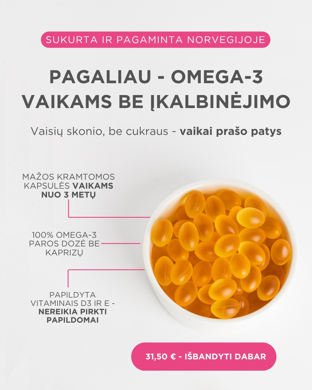 Omegalab.lt Facebook ad