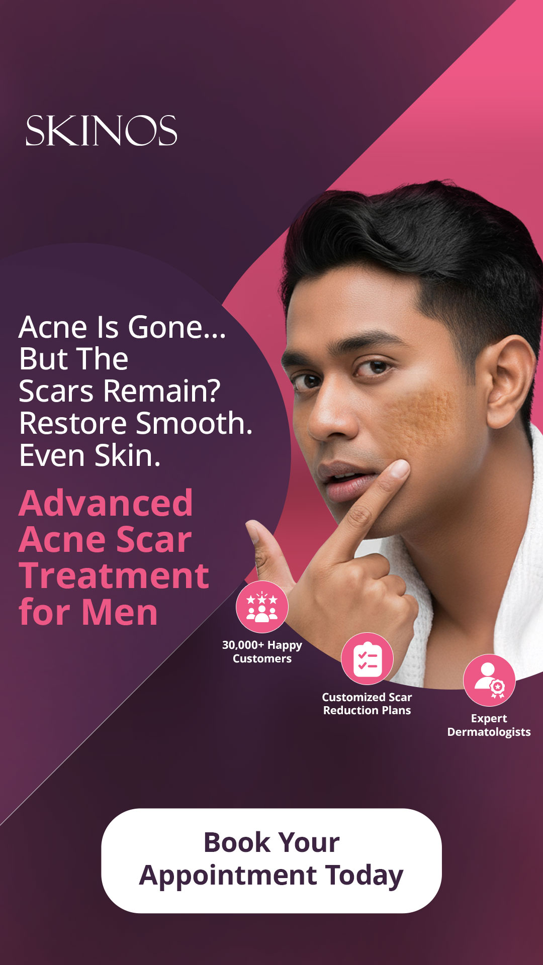 SKINOS Facebook ad
