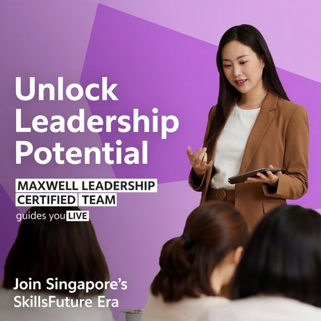 Maxwell Leadership Asia Facebook ad: Lead in the SkillsFuture Era - Build Your Leadership…