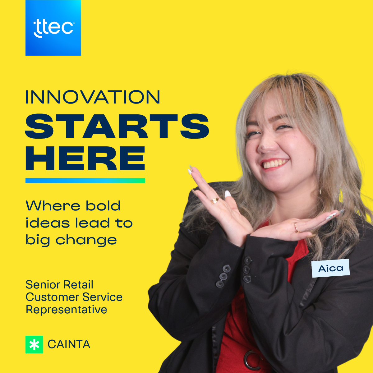 TTEC Philippines Facebook ad