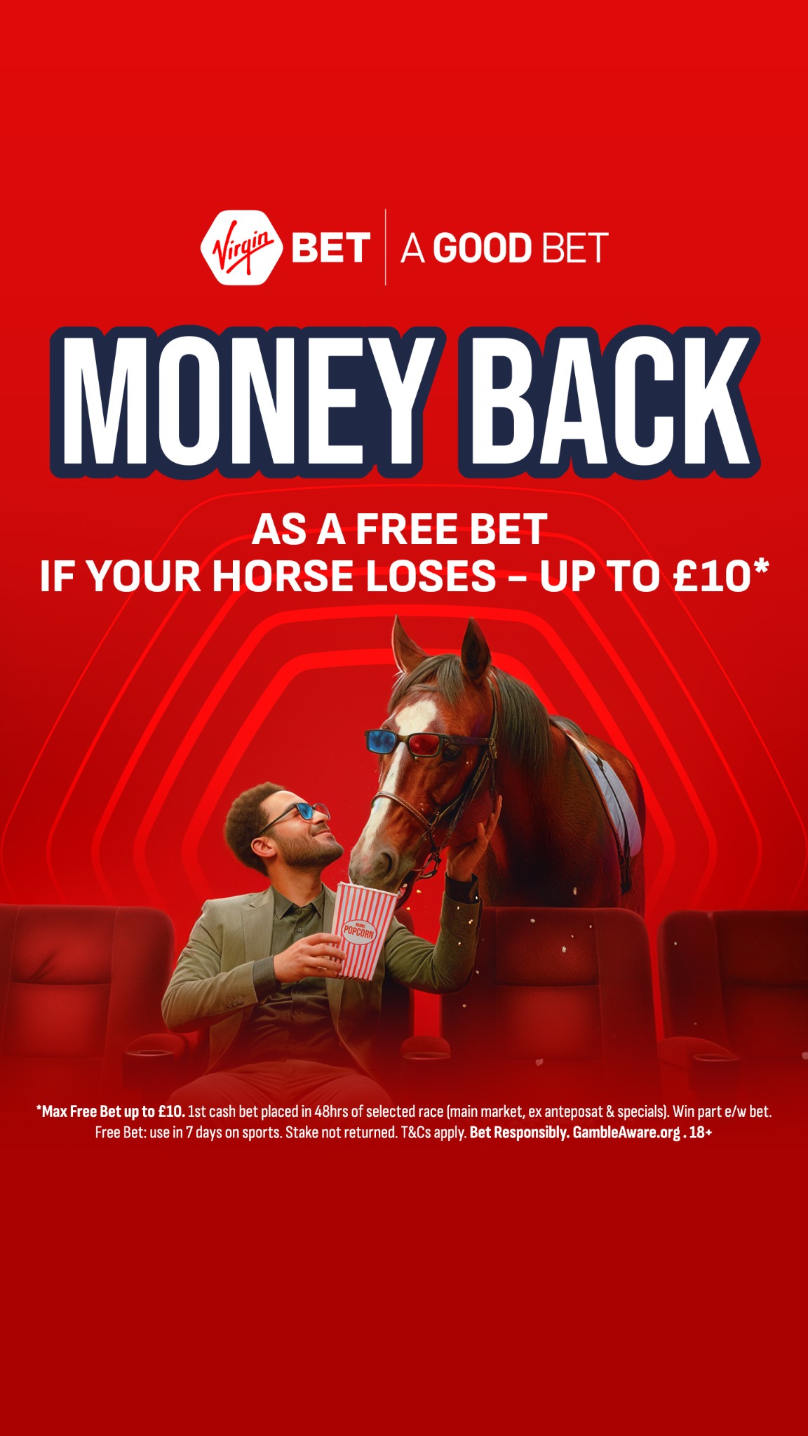 Virgin Bet Facebook ad