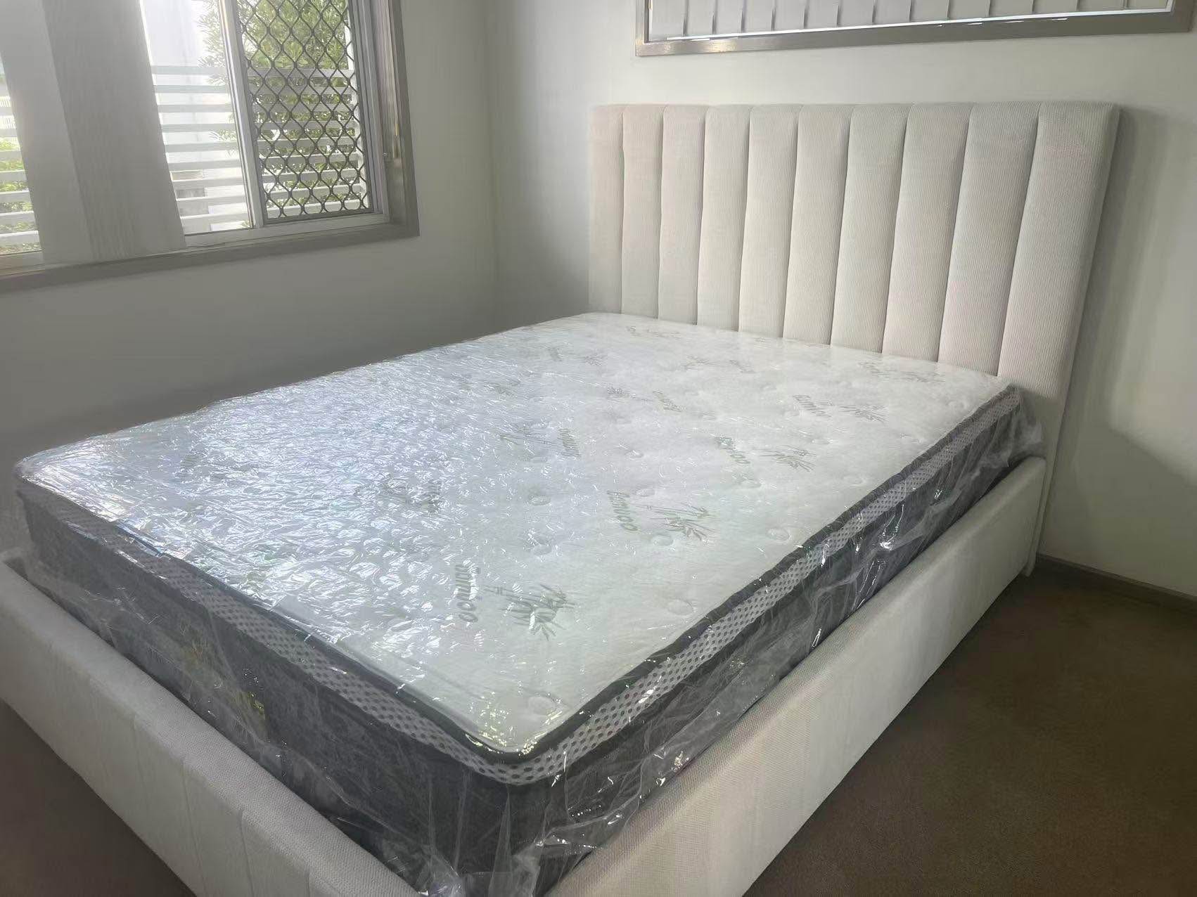 Bruce Li Facebook ad: Free delivery- Brand new bed and mattress together