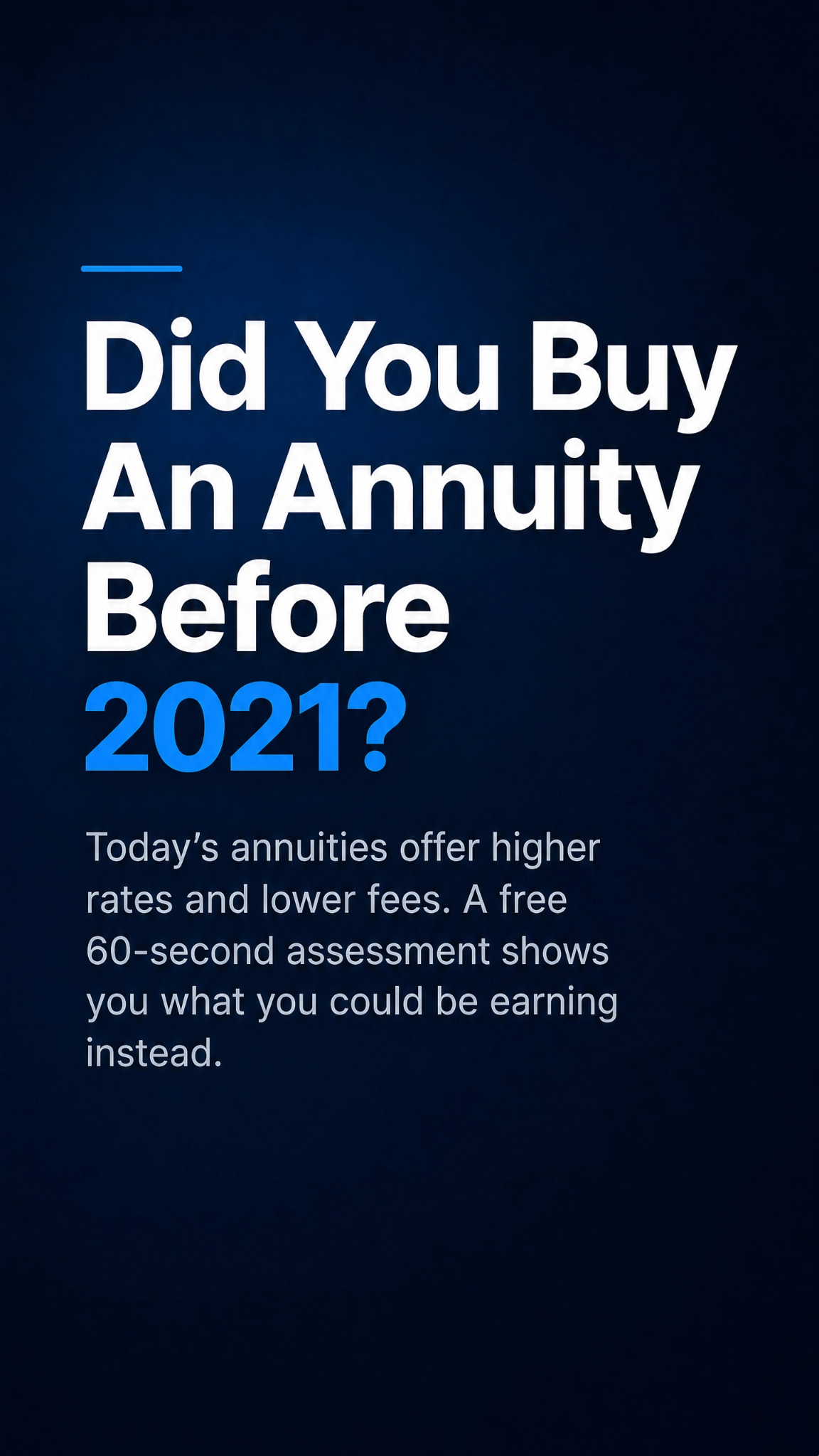 Annuityreplacement.com Facebook ad