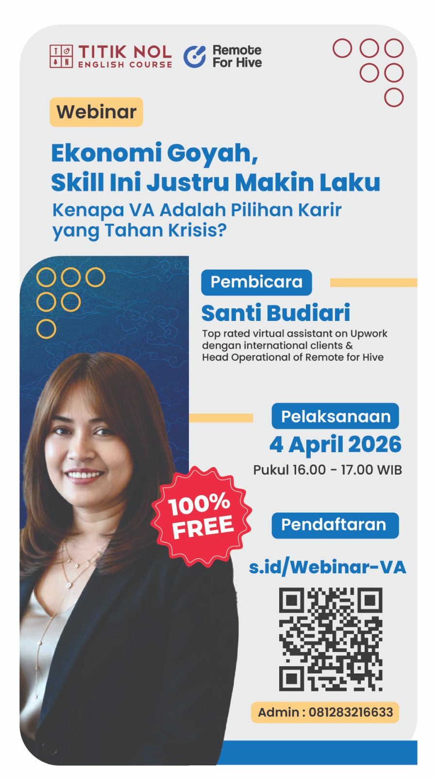 titiknolenglish Facebook ad