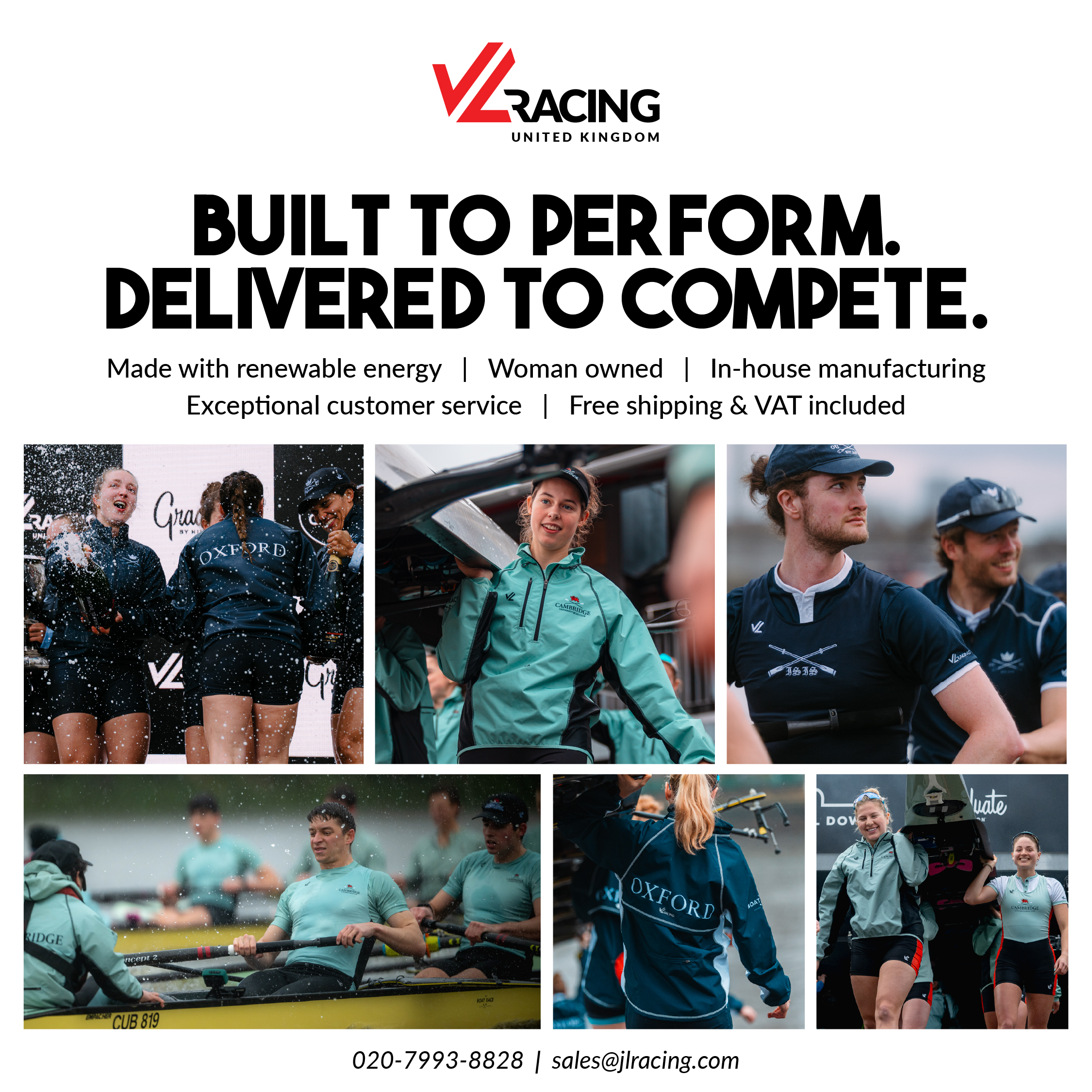 JL Rowing Facebook ad