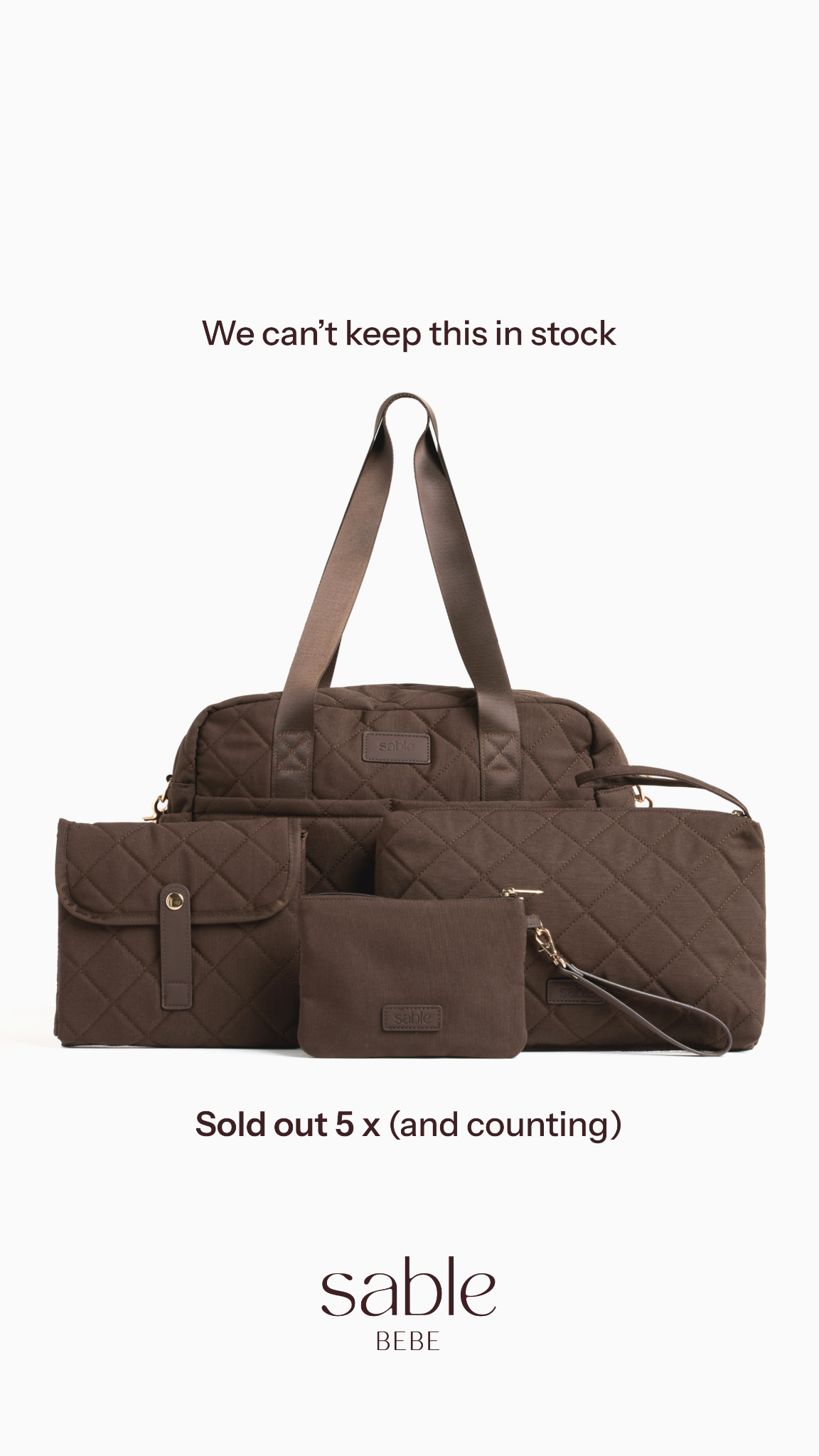 Sable Bebe Facebook ad: Organisation Never Looked This Good