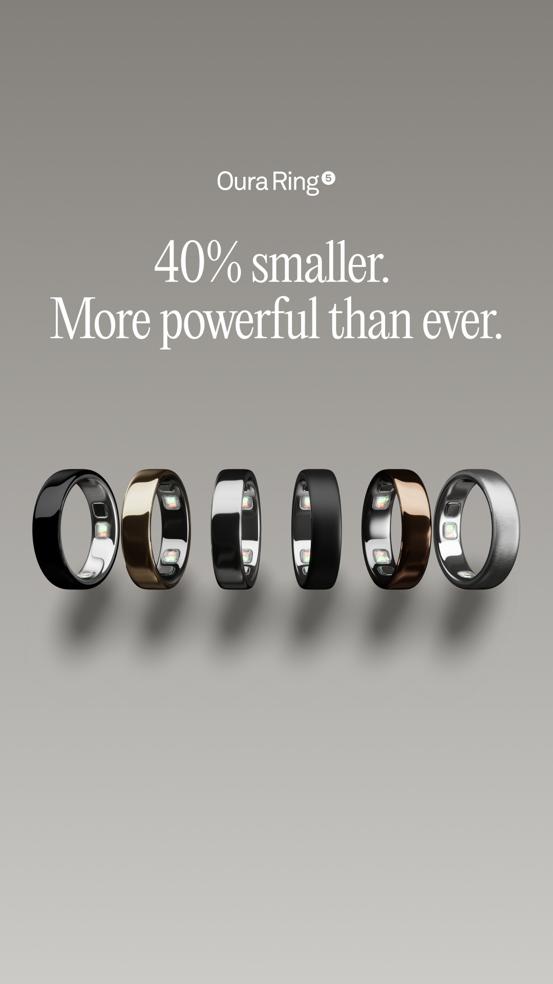 ŌURA Facebook ad