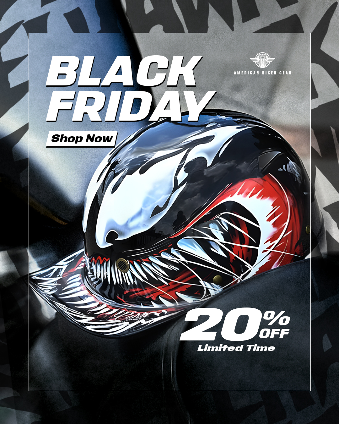 BikerGear - Freedom Wear Facebook ad
