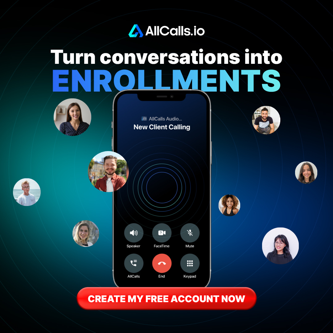AllCalls.io Facebook ad