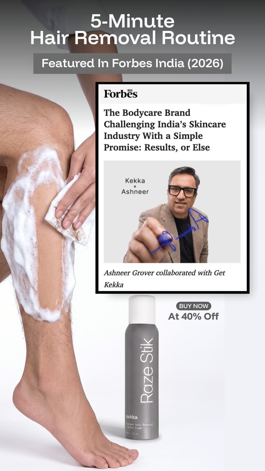 Getkekka Facebook ad: Your New Self-Care Ritual