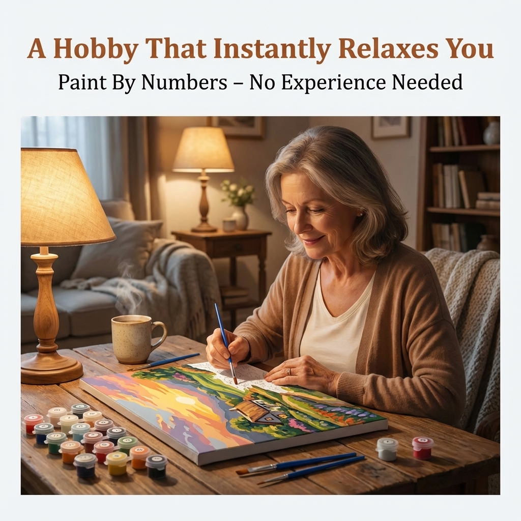 Paint by Numbers - DIY Facebook ad