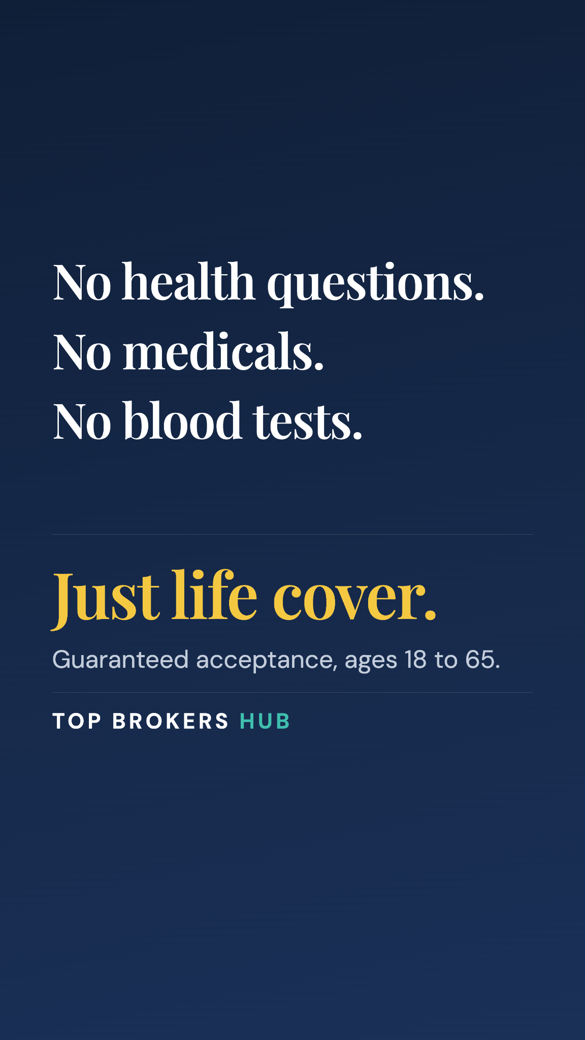 Top Brokers Hub Facebook ad