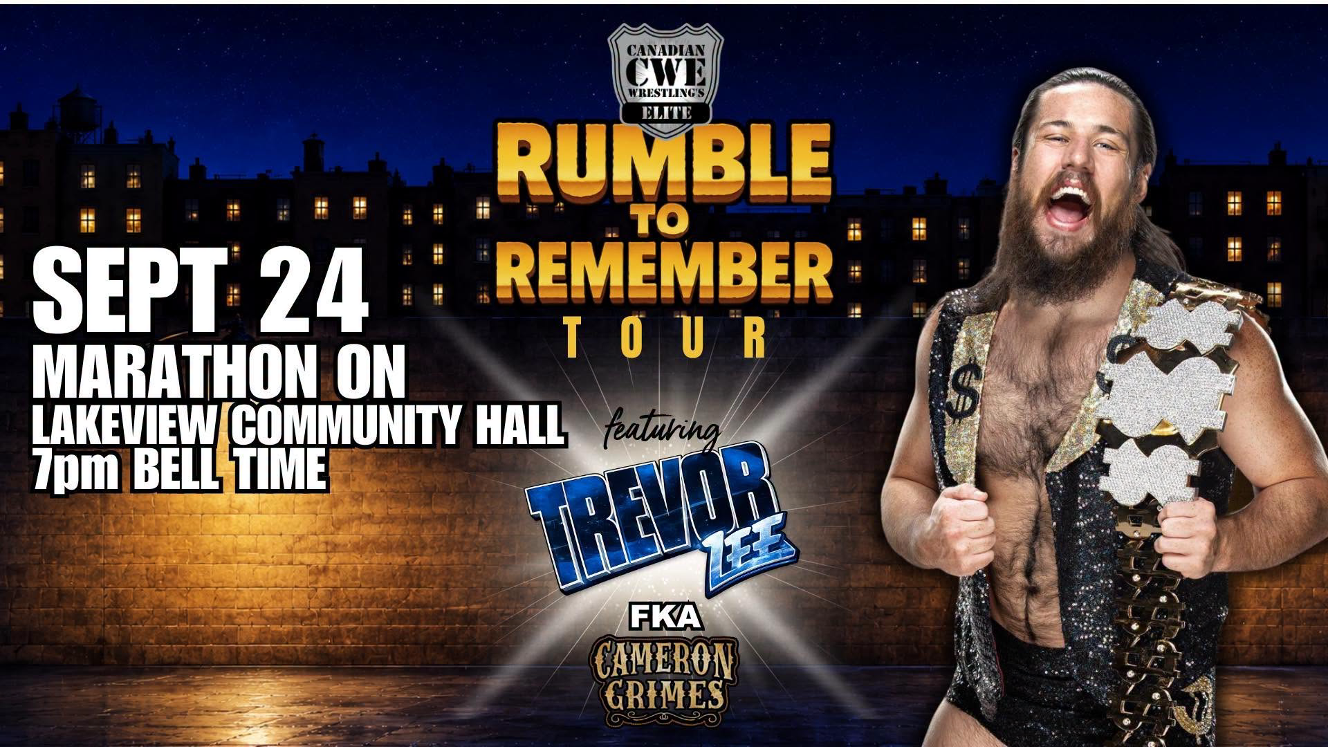 Canadian Wrestling's Elite Facebook ad