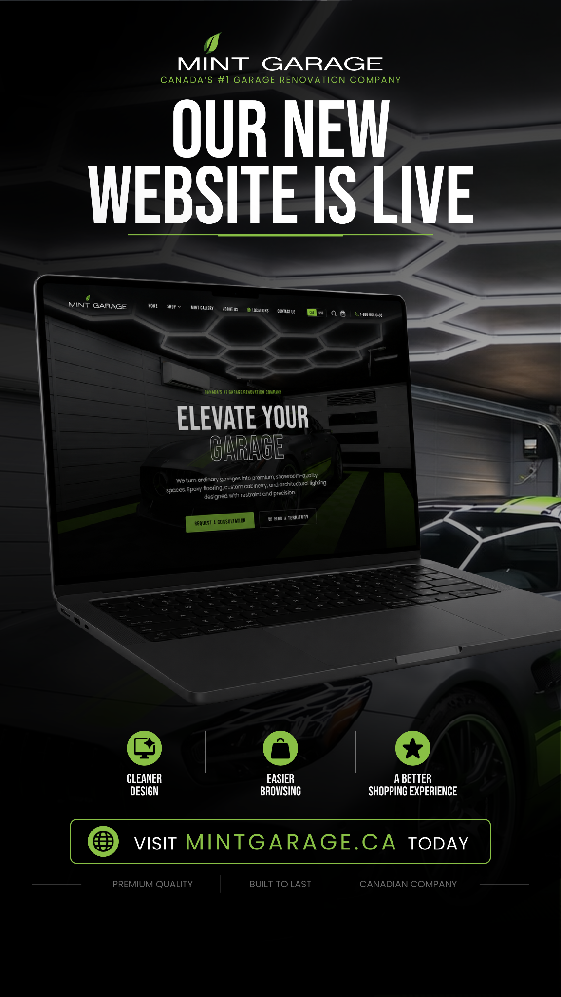 Mint Garage Inc. Facebook ad from Jul 16, 2026