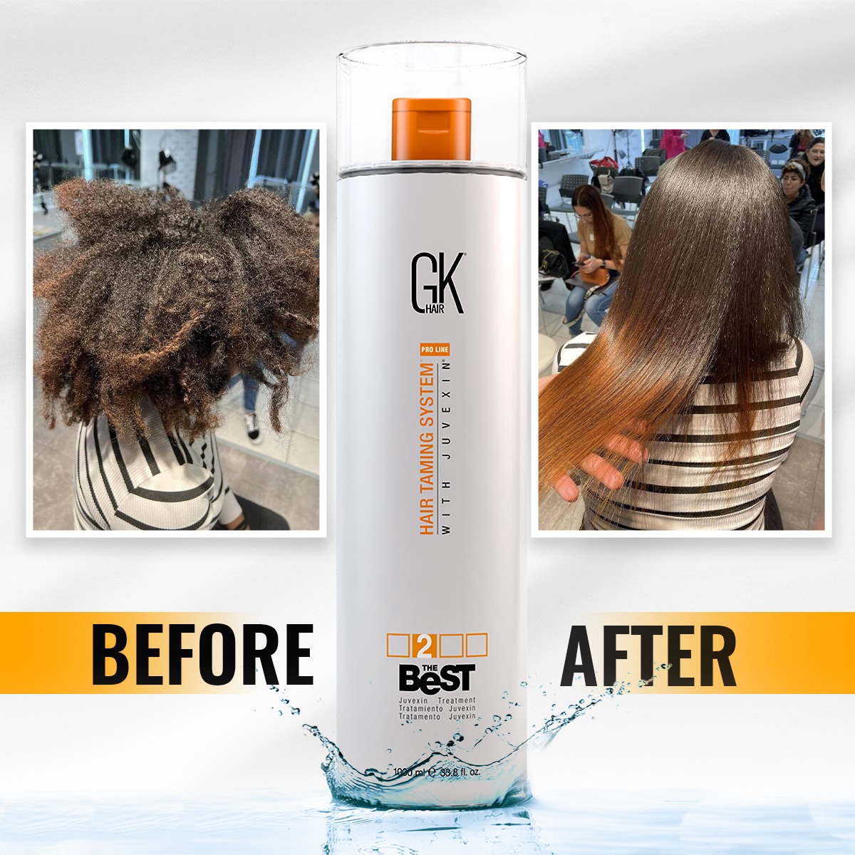 GK Hair Facebook ad