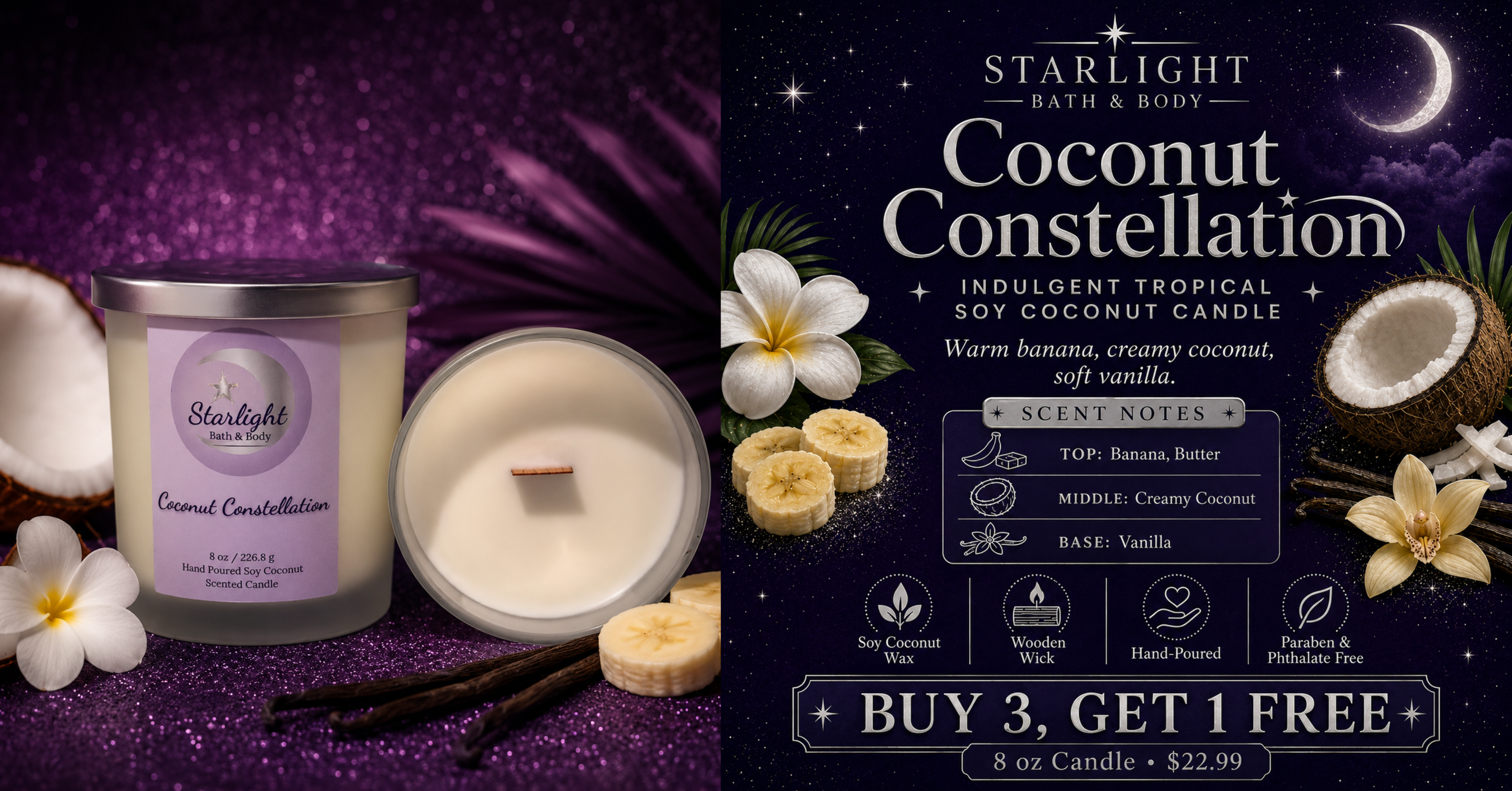 Starlight Bath & Body Facebook ad: Starlight New Arrival!