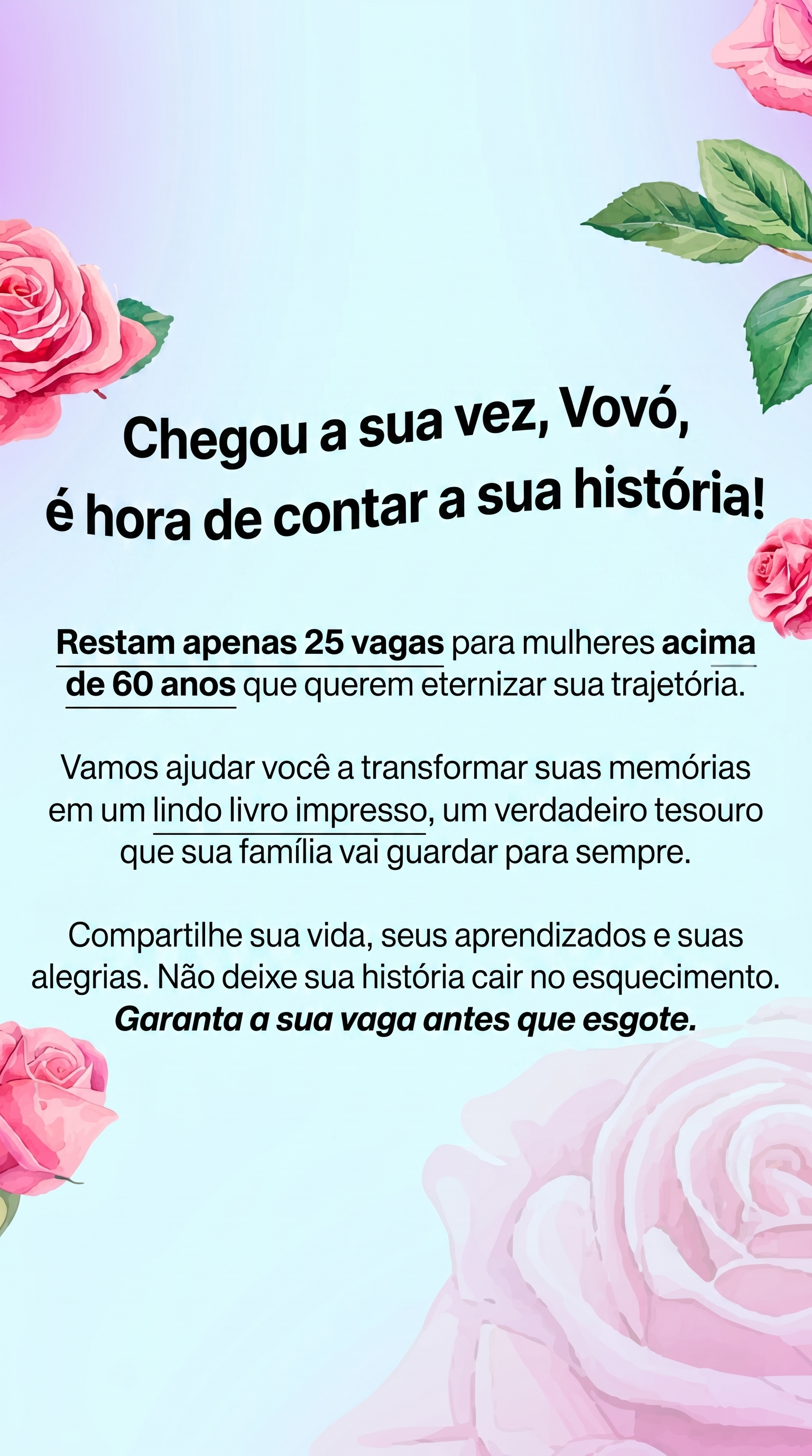 Memowrite Facebook ad