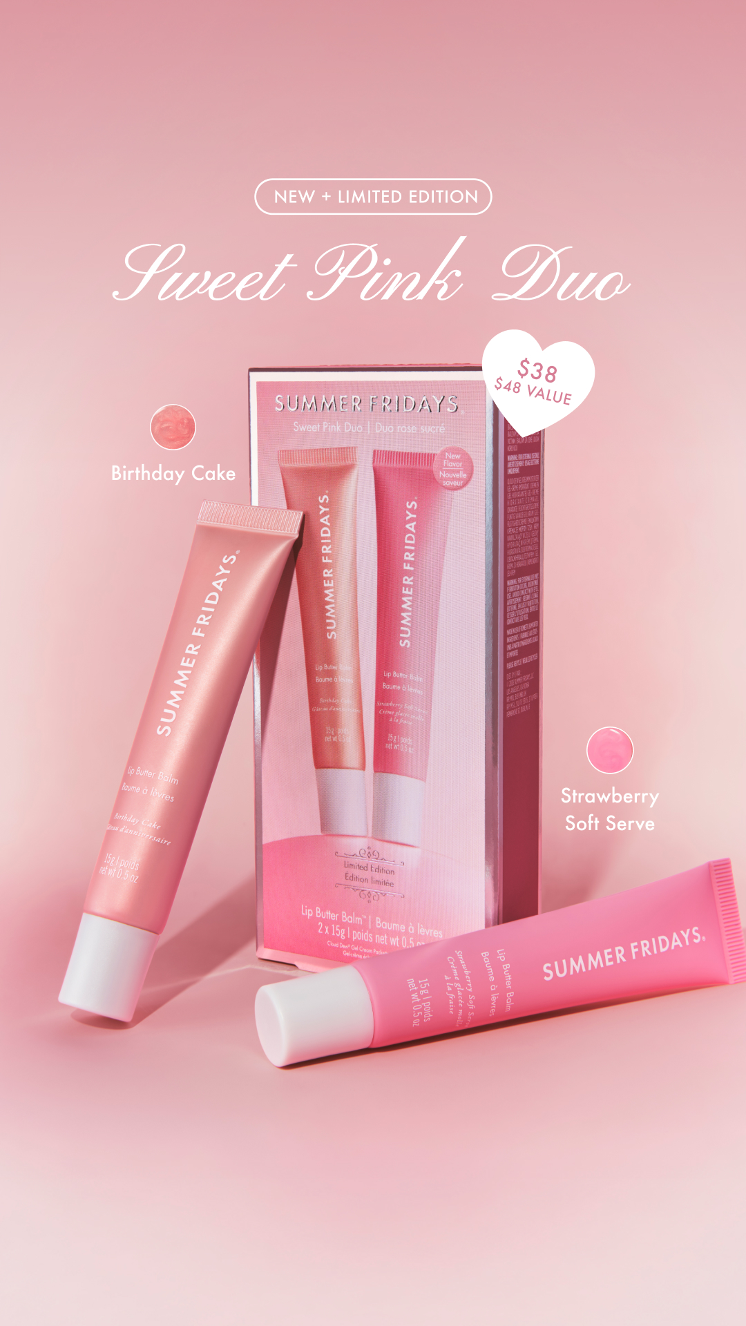 Summer Fridays Facebook ad