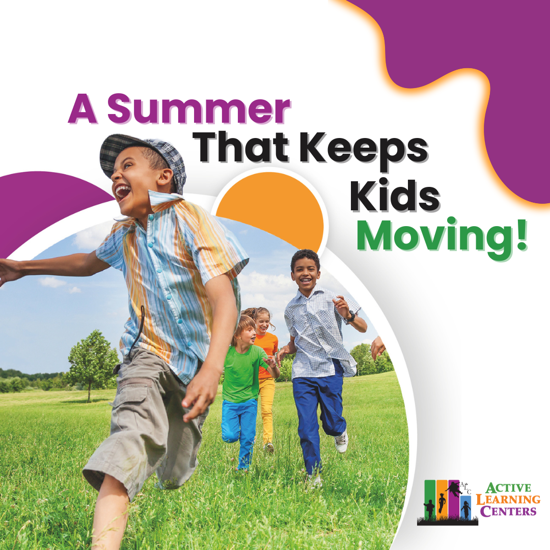 Active Learning Centers Facebook ad: Screen Free Summer Adventures Start Here!