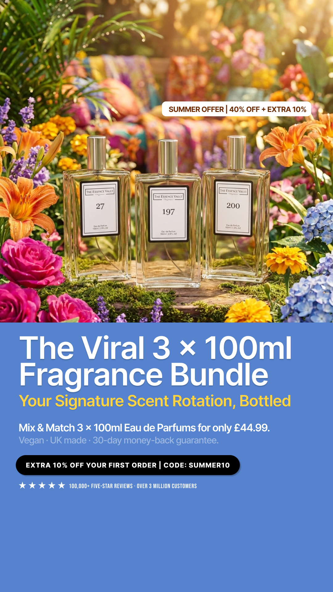 The Essence Vault Facebook ad