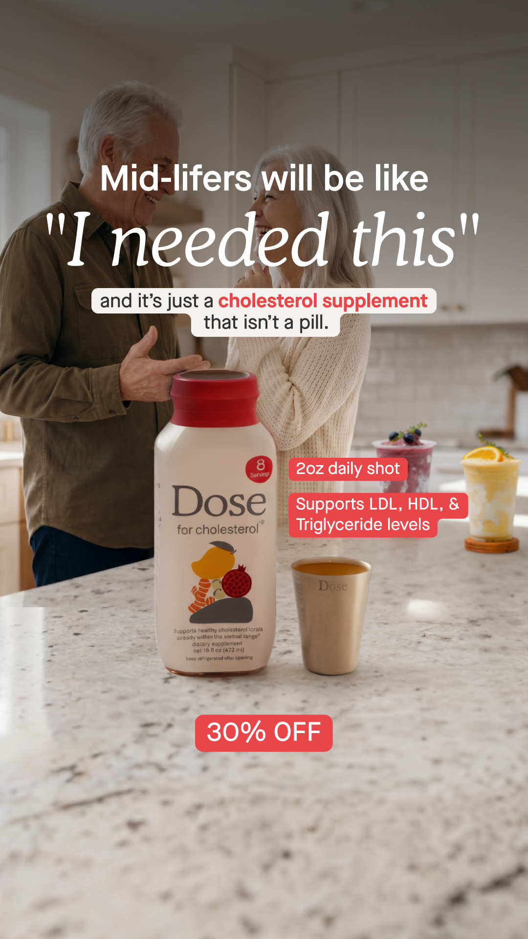 Dose for Cholesterol Facebook ad