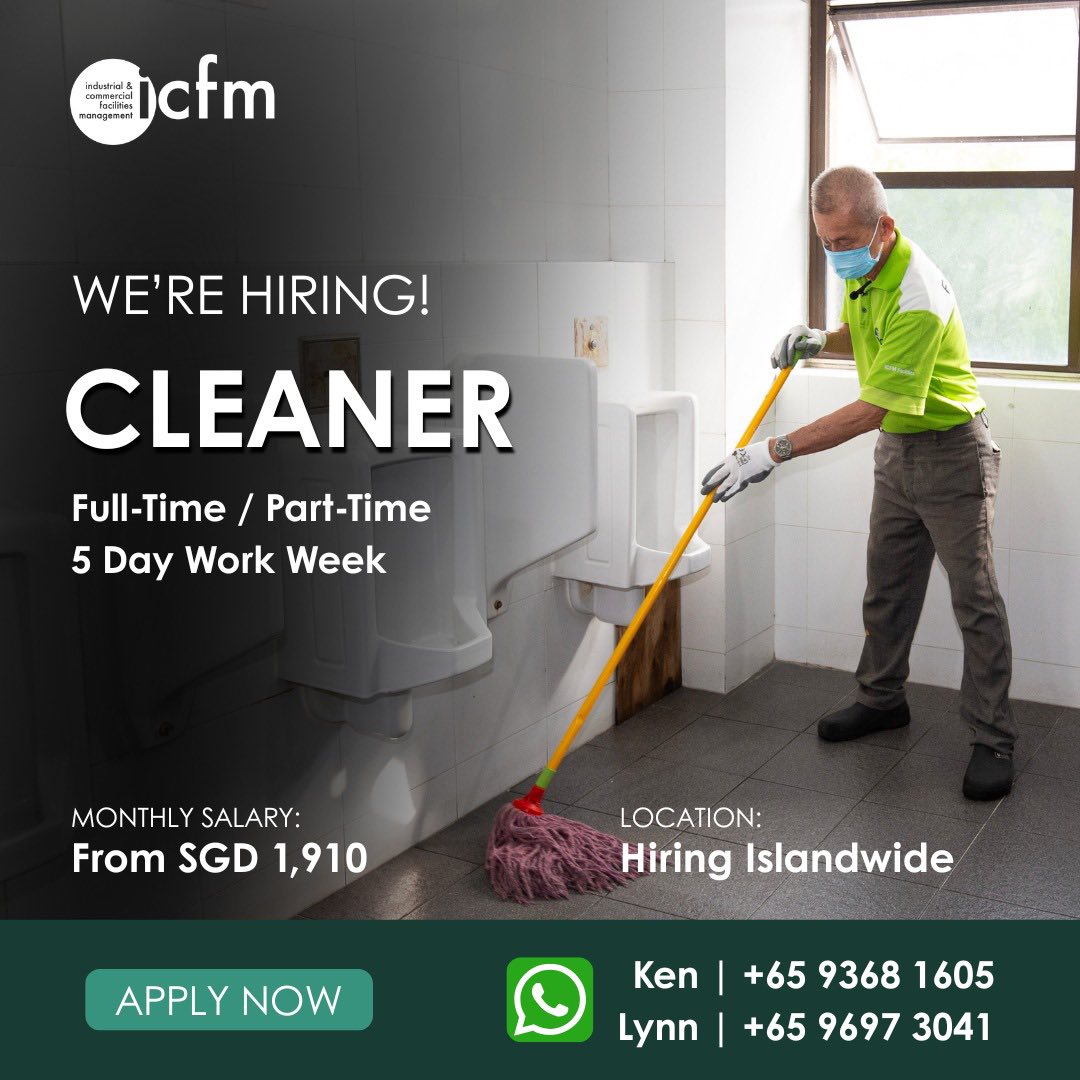 Industrial & Commercial Facilities Management Pte Ltd -ICFM Facebook ad