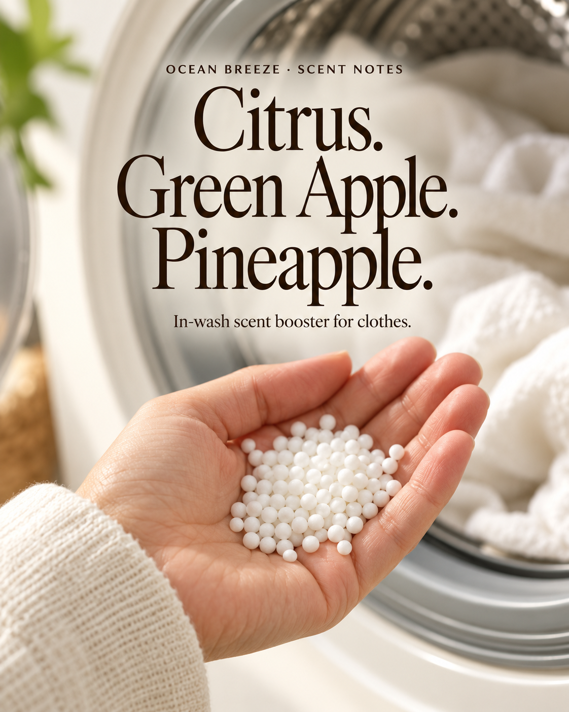 Kind Laundry Facebook ad: Plant-Powered Fragrance With a Tropical Lift
