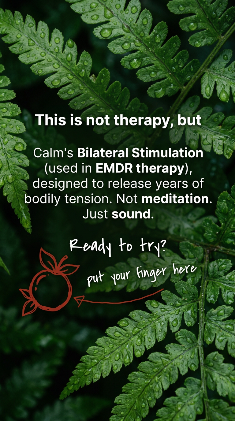 Calm Facebook ad