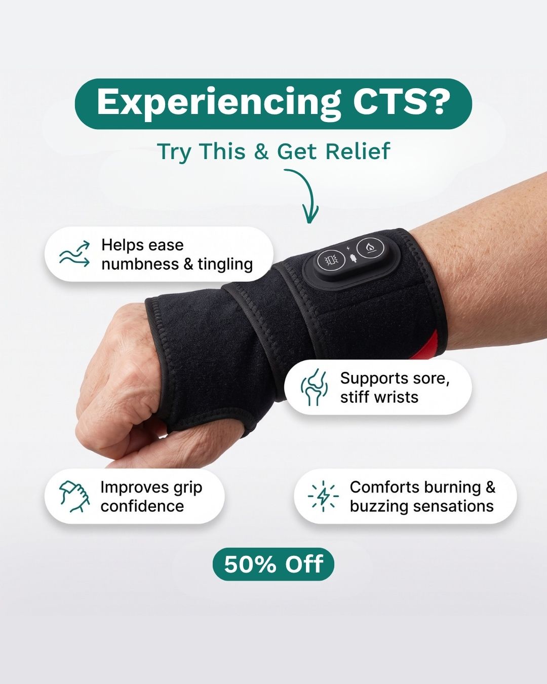 Wellness Buddy Facebook ad: The $99 Secret to Hand Relief (That Doesn't Require a…