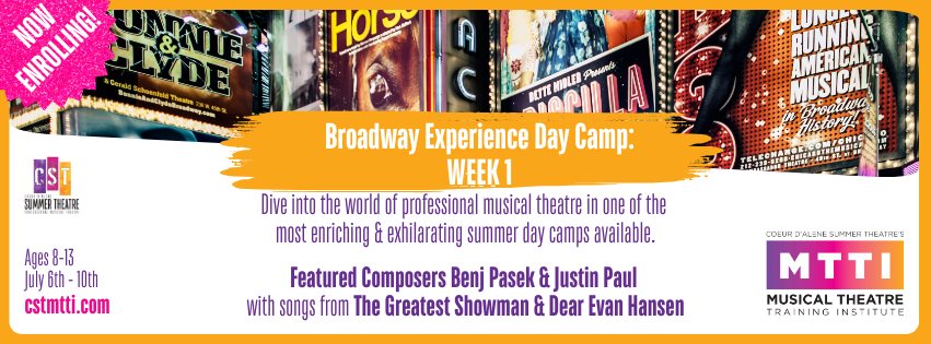 Coeur d'Alene Summer Theatre Facebook ad