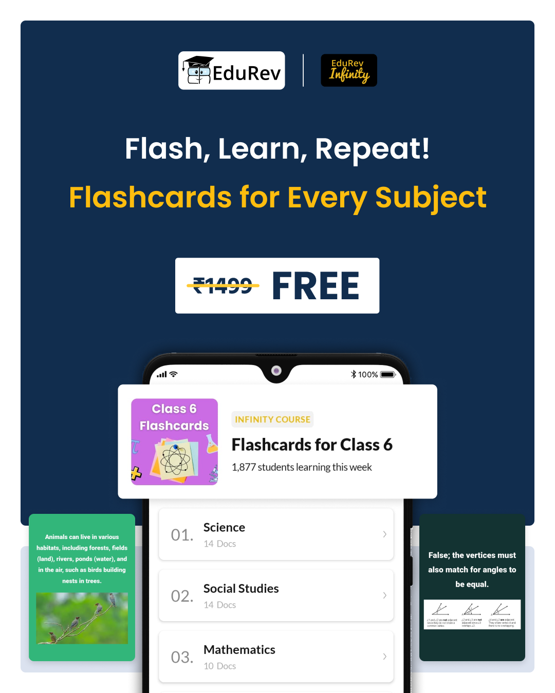 EduRev Facebook ad