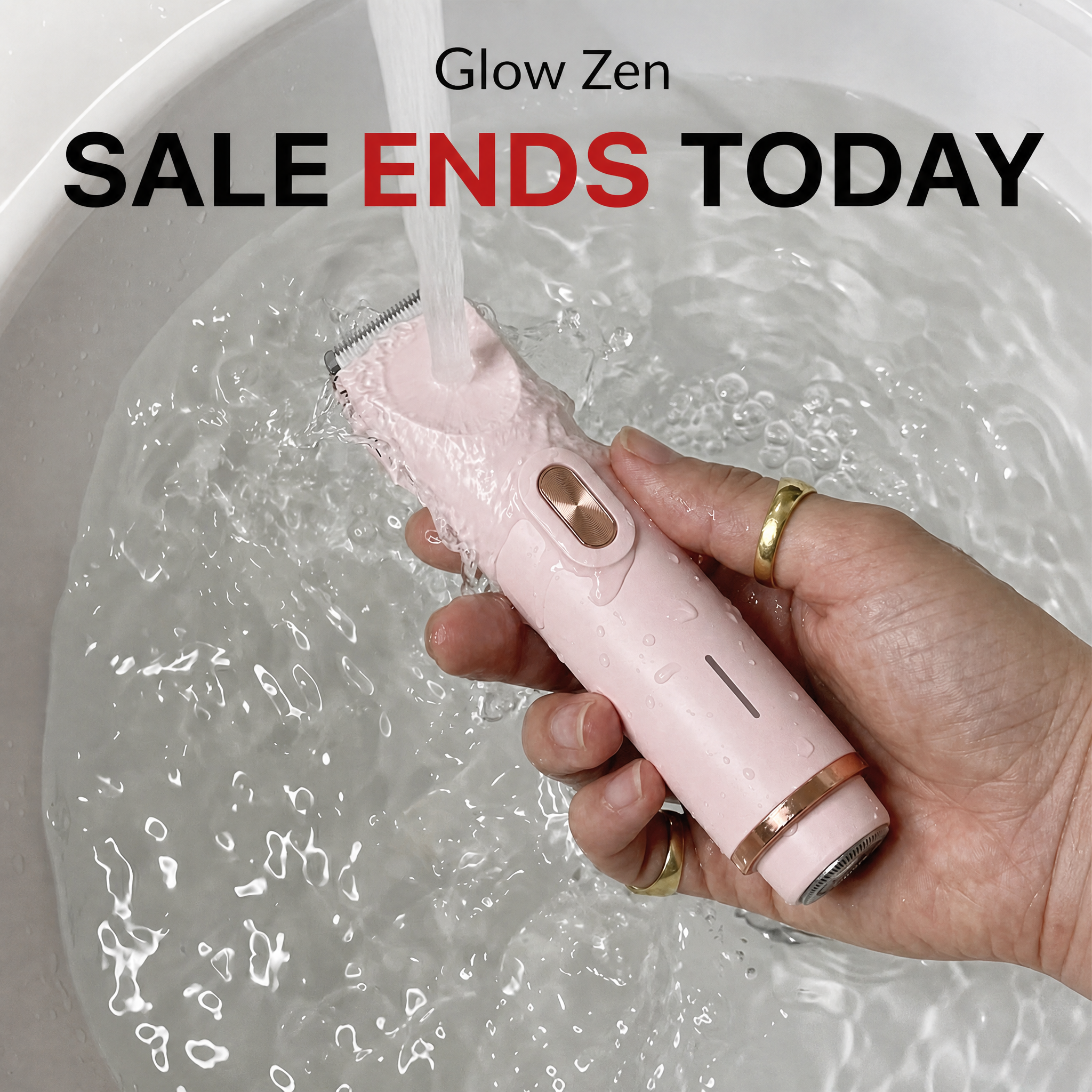 GlowZen Facebook ad: Sale Ends Today!
