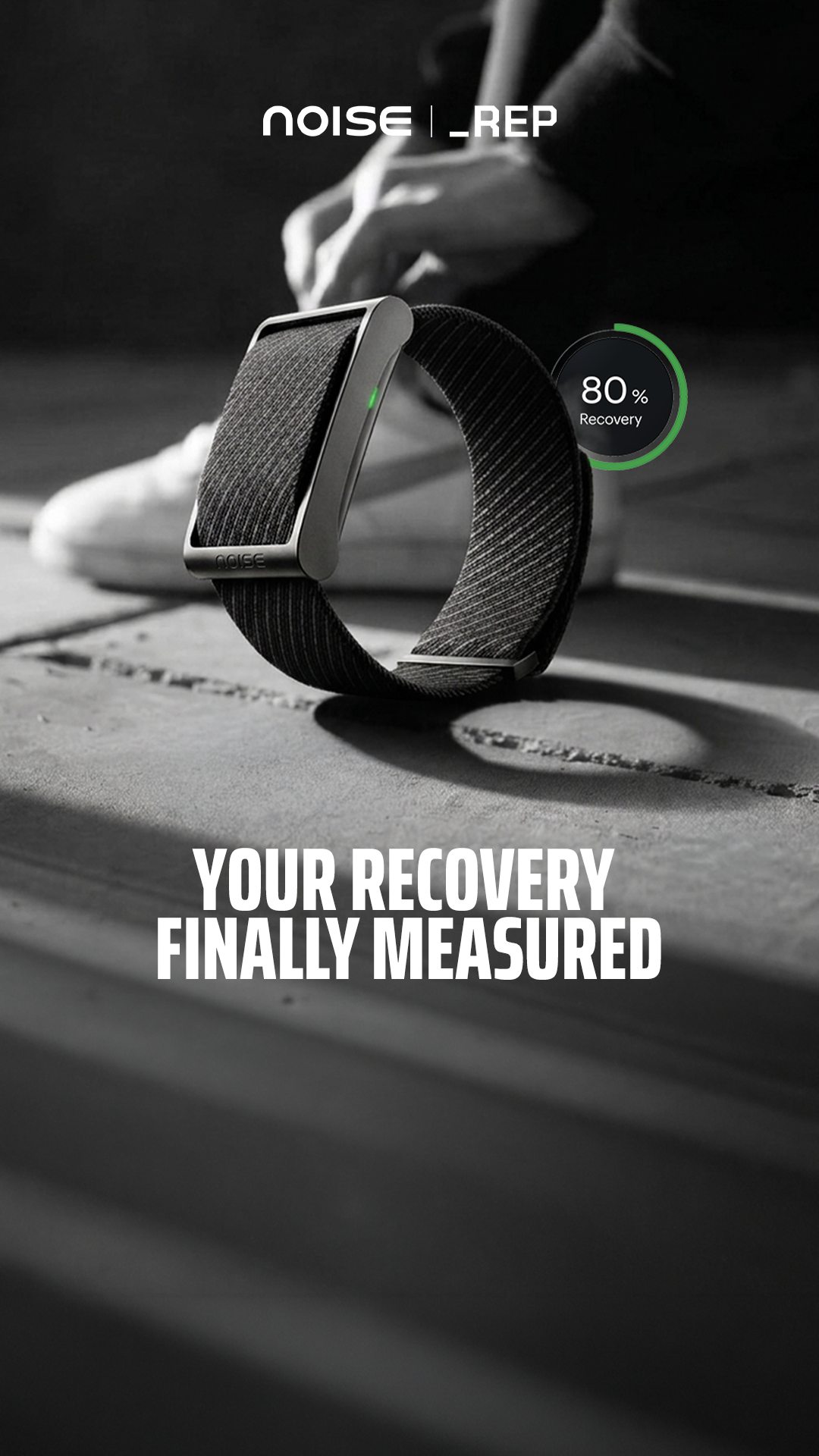 Gonoise Facebook ad: Track Recovery and Optimize Your Day