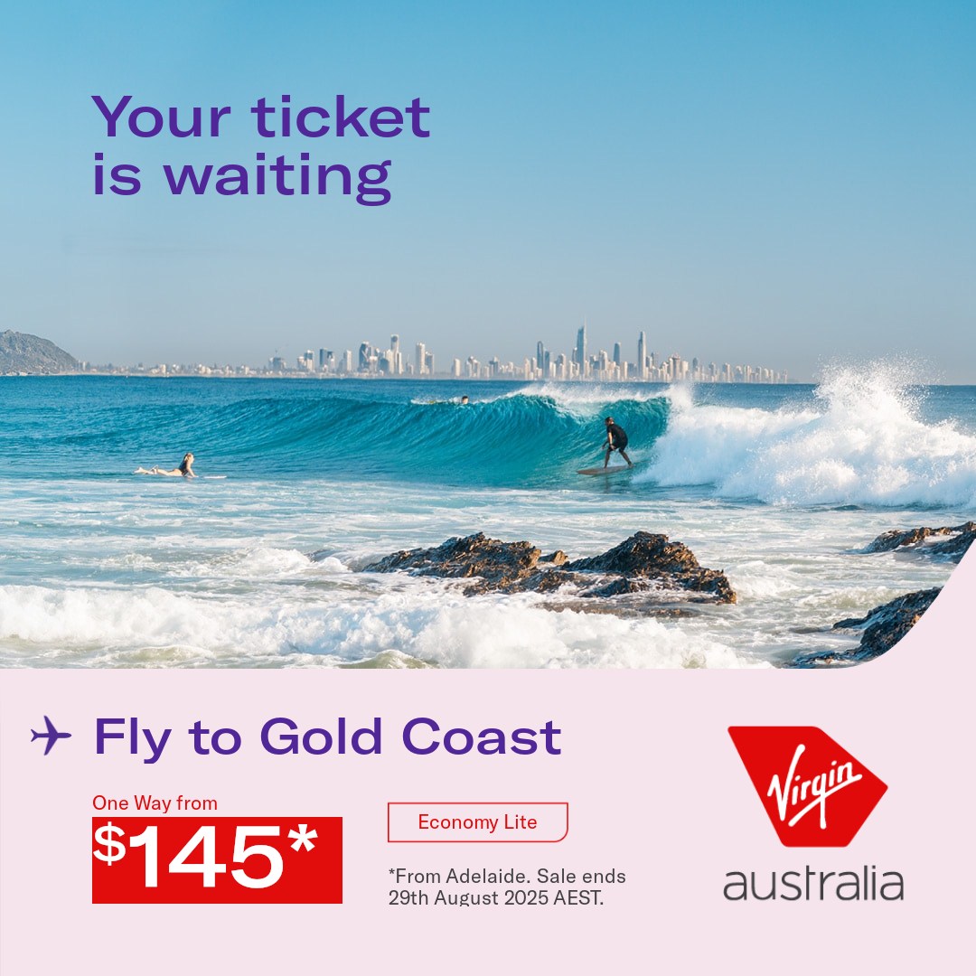 Virgin Australia Facebook ad