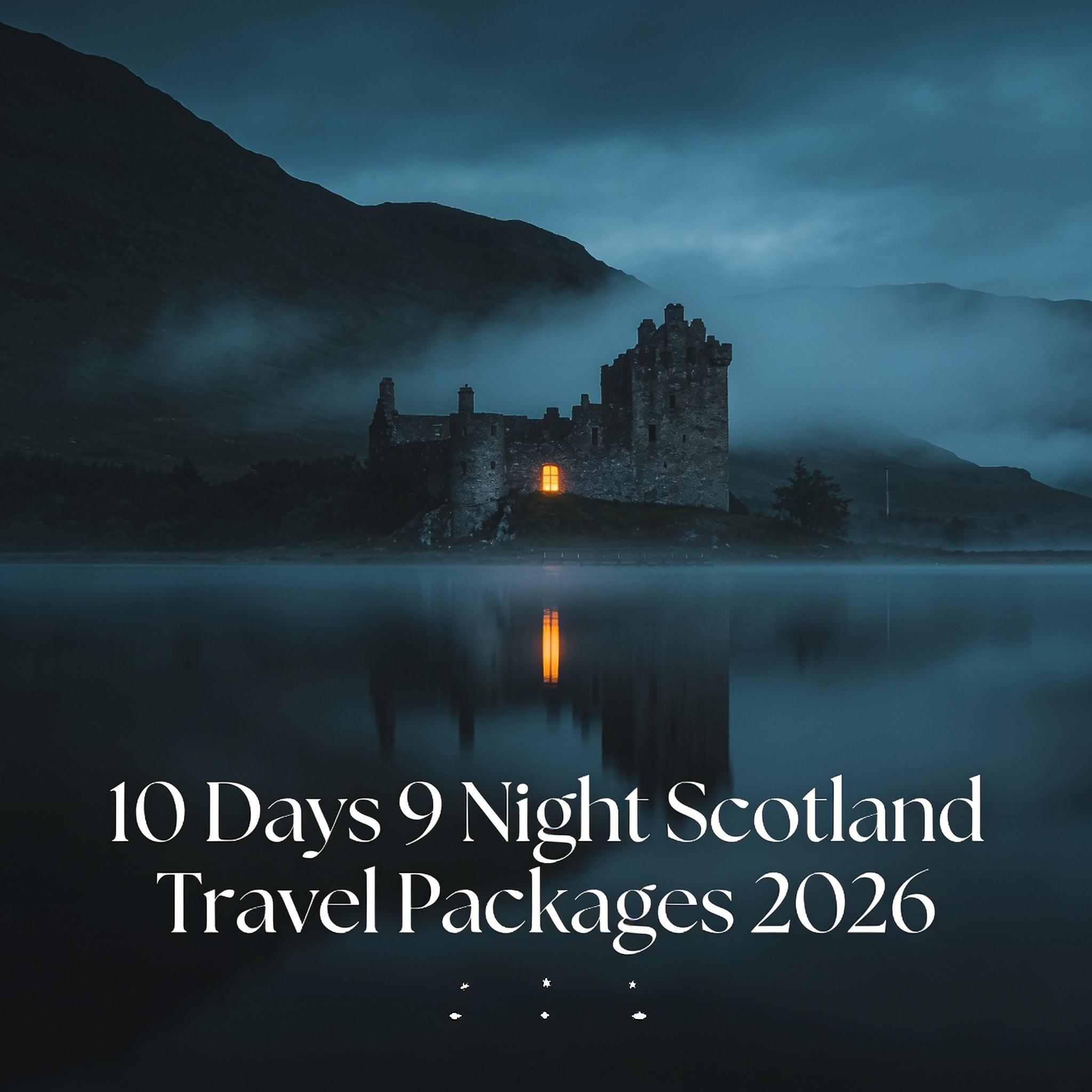 BuyersQuest Now Facebook ad: 10 Days 9 Night Scotland Travel Packages 2026 