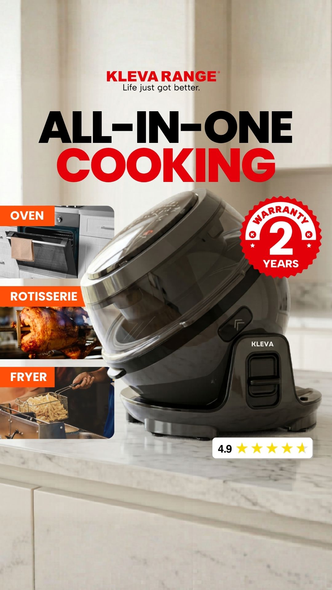 Kleva Range Facebook ad