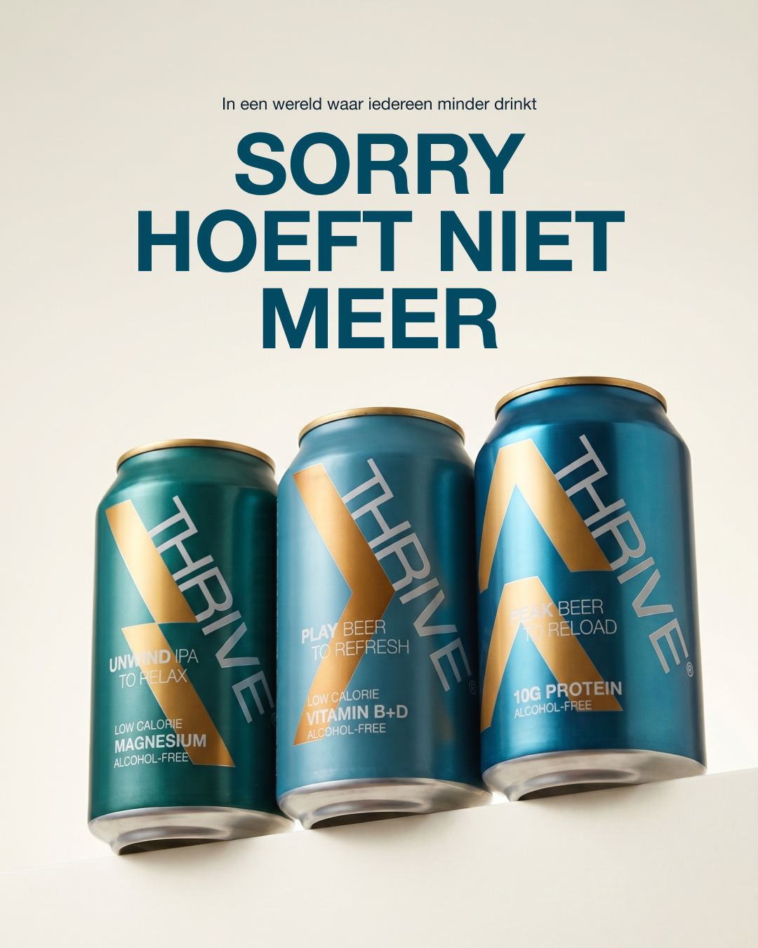 Thrive Beer Facebook ad