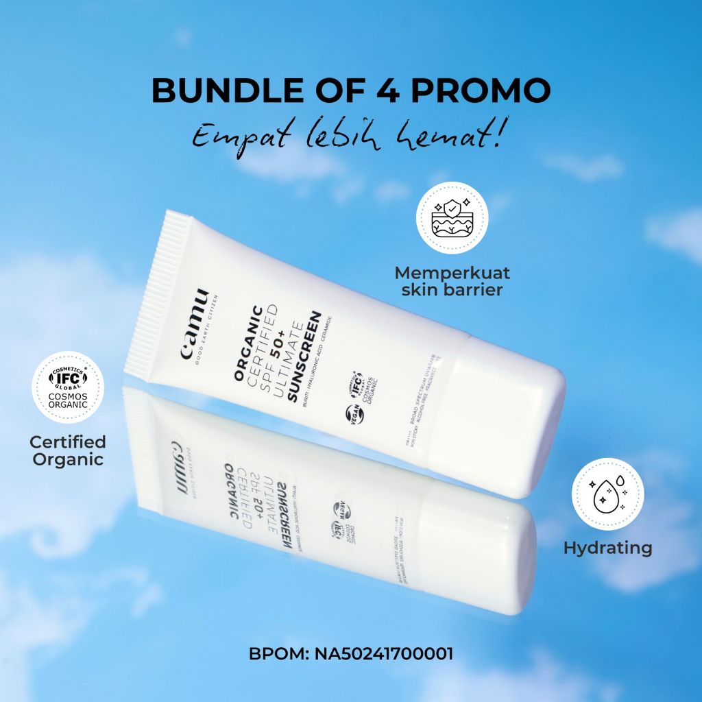 Camu Organic Skincare Facebook ad