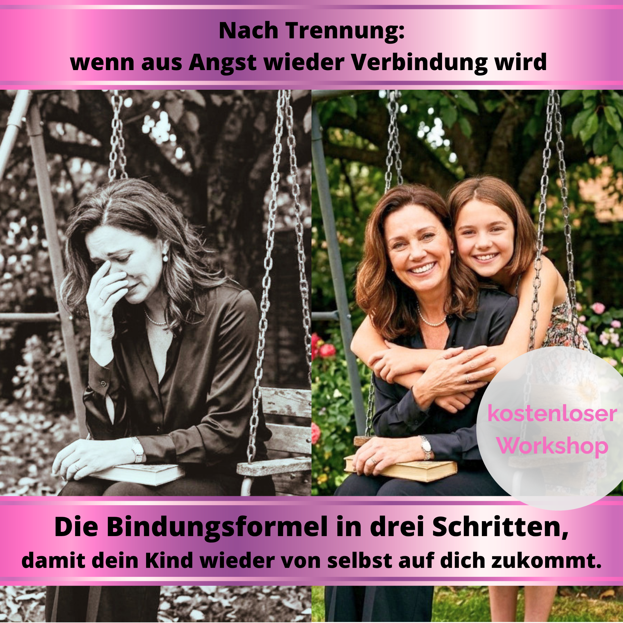 Gabriela Müller Facebook ad: Ich hatte mein Kind schon fast verloren.
