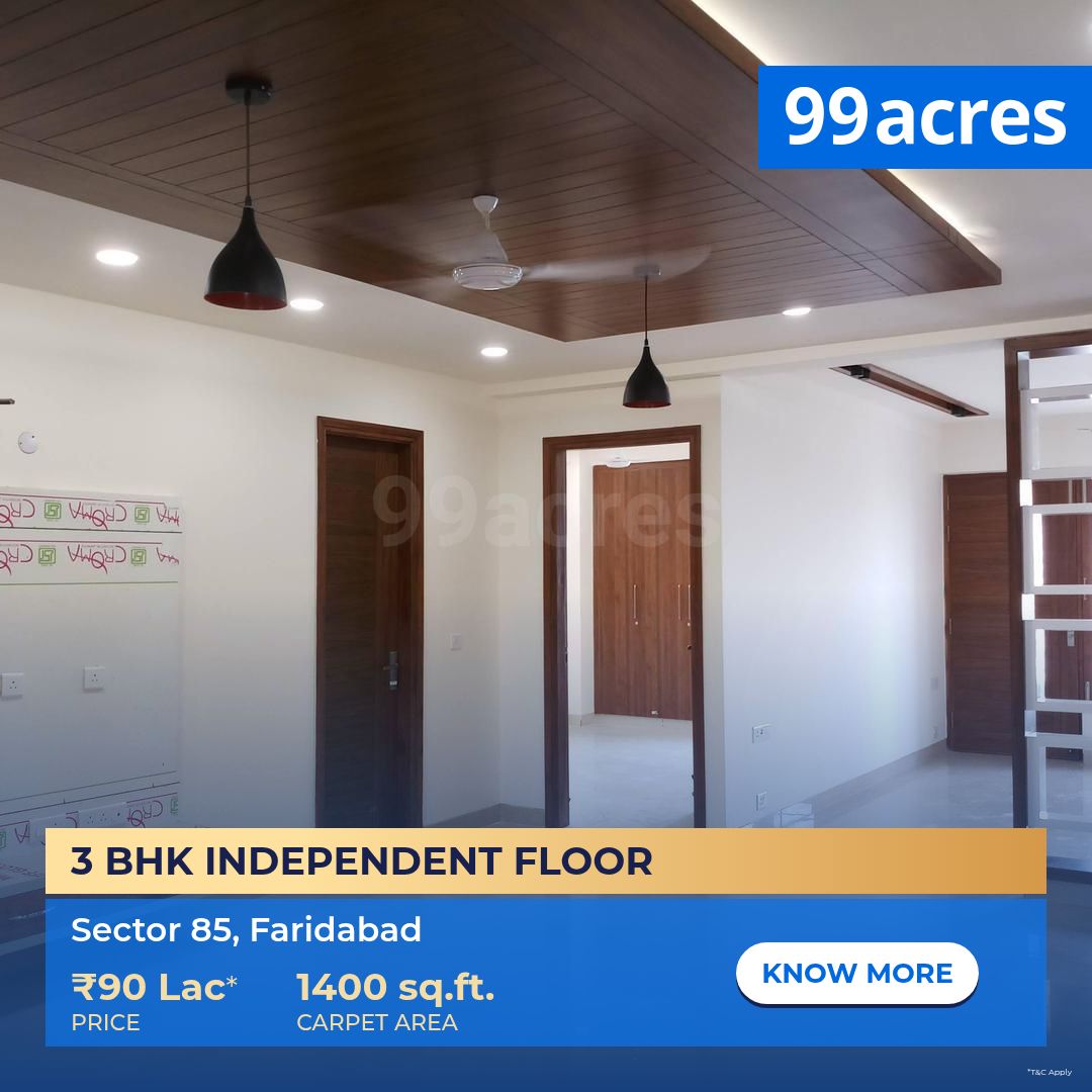 99acres Facebook ad