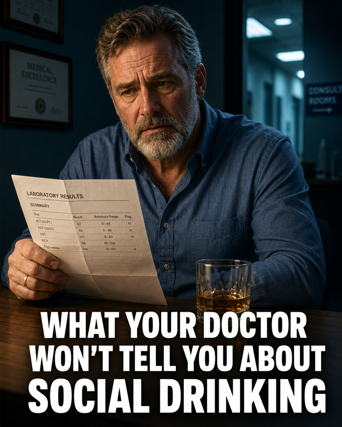 Two Glasses Later Facebook ad: What My Specialist Said at 47