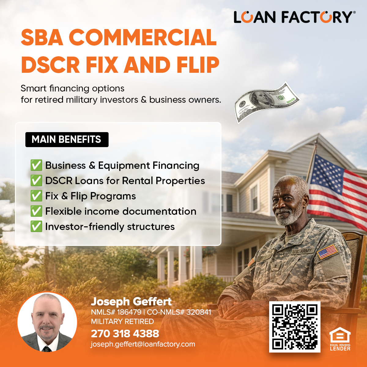 Joseph Geffert - Loan Officer Facebook ad