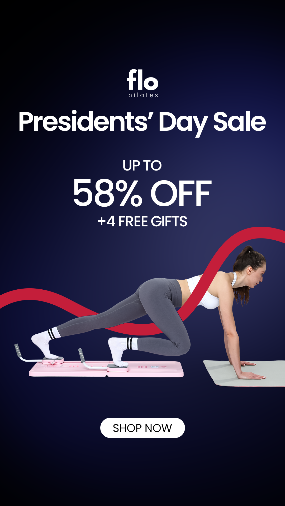 Flo Pilates Facebook ad