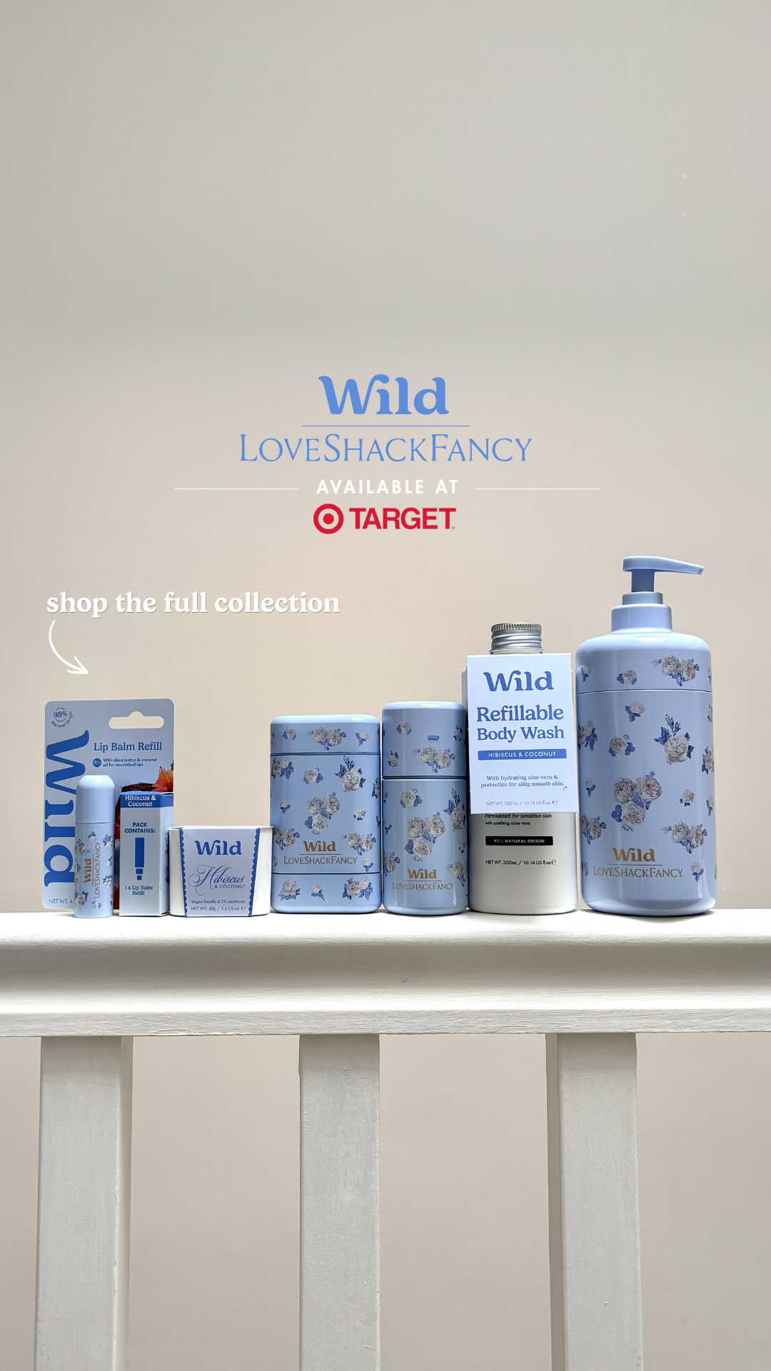 Wild Facebook ad: Create your floral fantasy