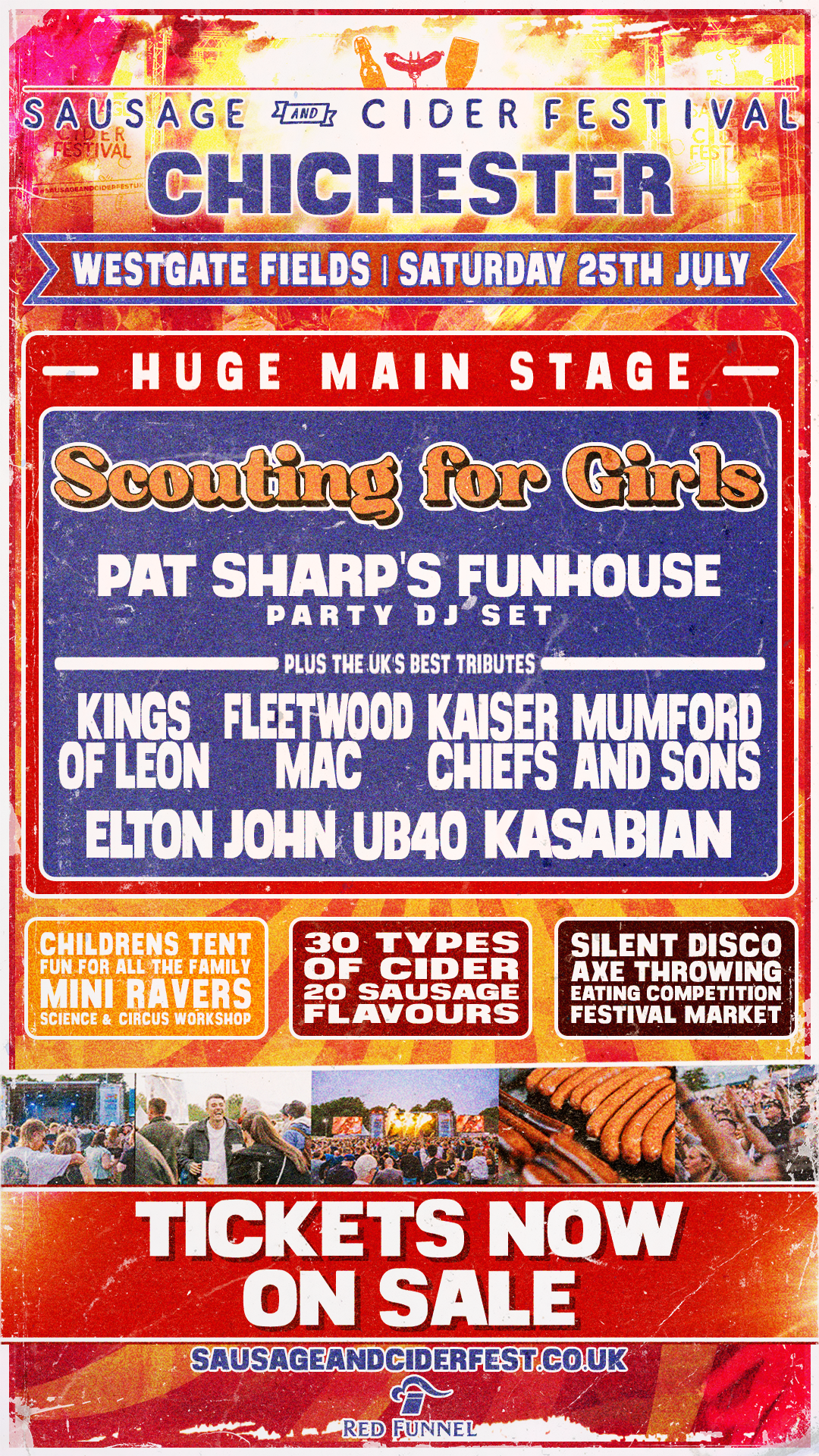 Sausage & Cider Festival - Chichester Facebook ad