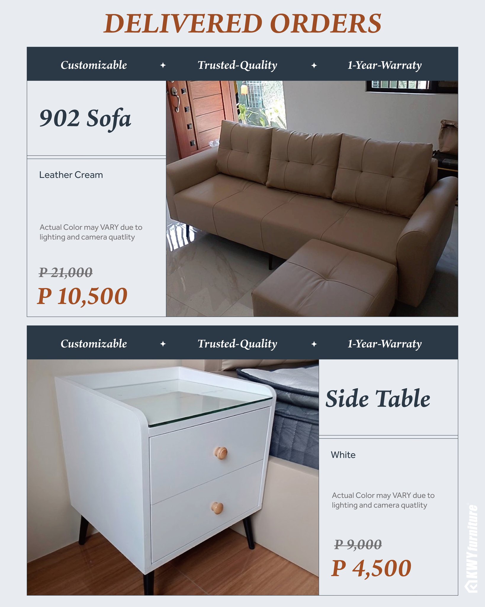 KWY Furniture Facebook ad